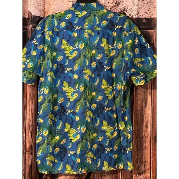 Samuel Adams Hawaiian button up Men’s XL Short Sleeve Shirt - Picture 5 of 5